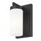 Z-Lite Danica 1 Light Wall Sconce, 4.75in. W x 8.75in. H, Matte Black 3044-1S-MB - alternate 6